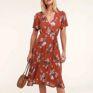 LuLu’s Wrap dress- Size S